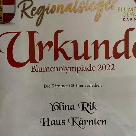 Haus Kaernten Dobriach Luaran gambar